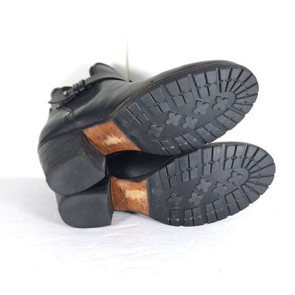 RAG & BONE Women's Durham US7,5 EU37,5 Black Leather Stretch Ankle Booties - Picture 13 of 16